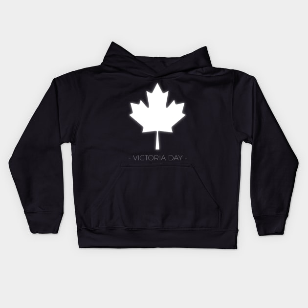 Victoria day Kids Hoodie by Dieowl